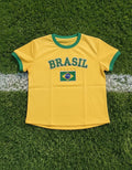 Brazil Ringer Baby Tee