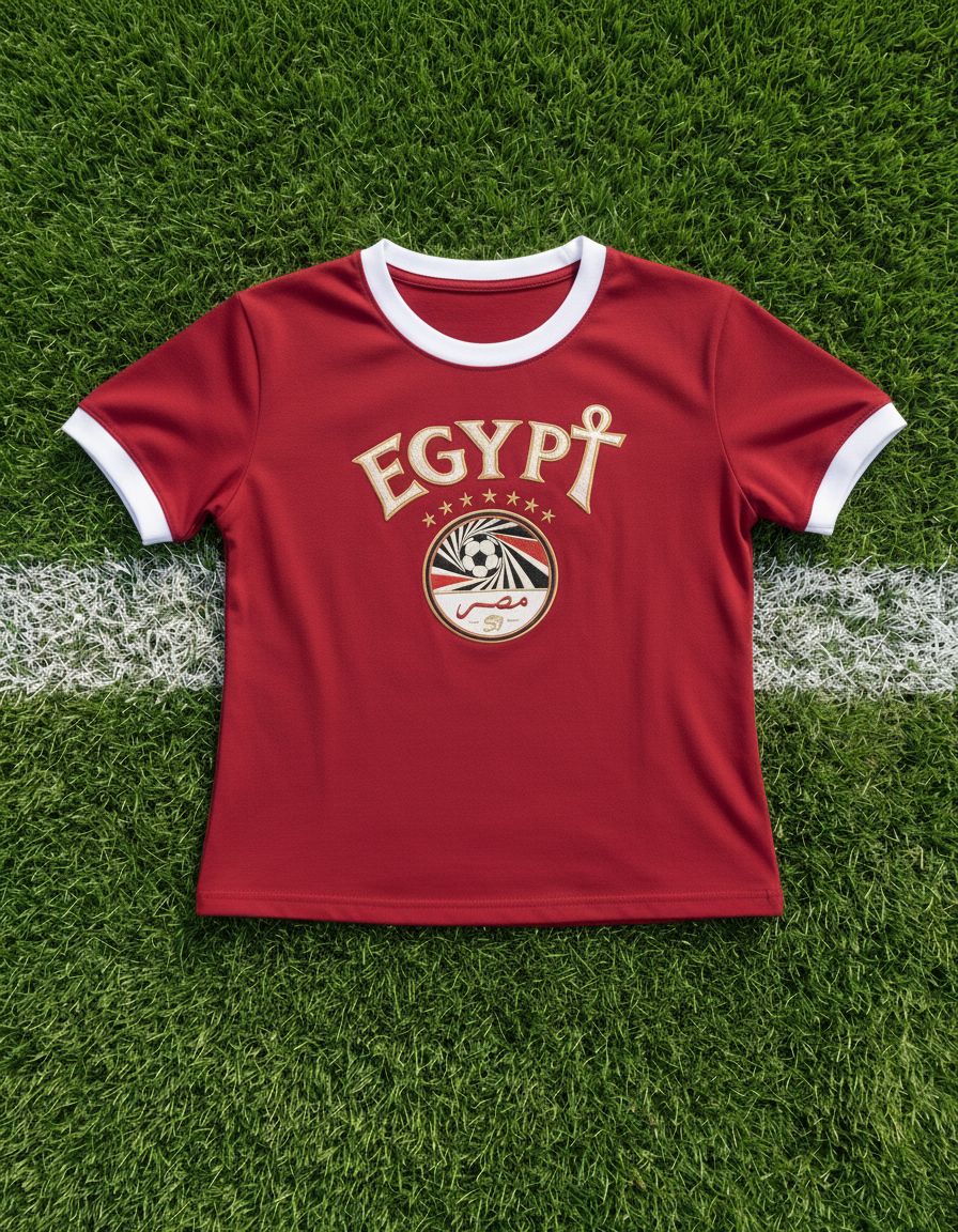 Egypt Ringer Baby Tee