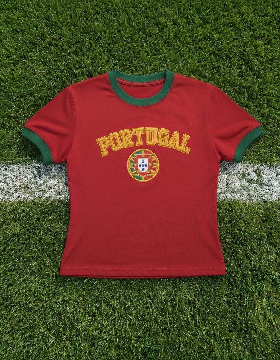 Portugal Ringer Baby Tee