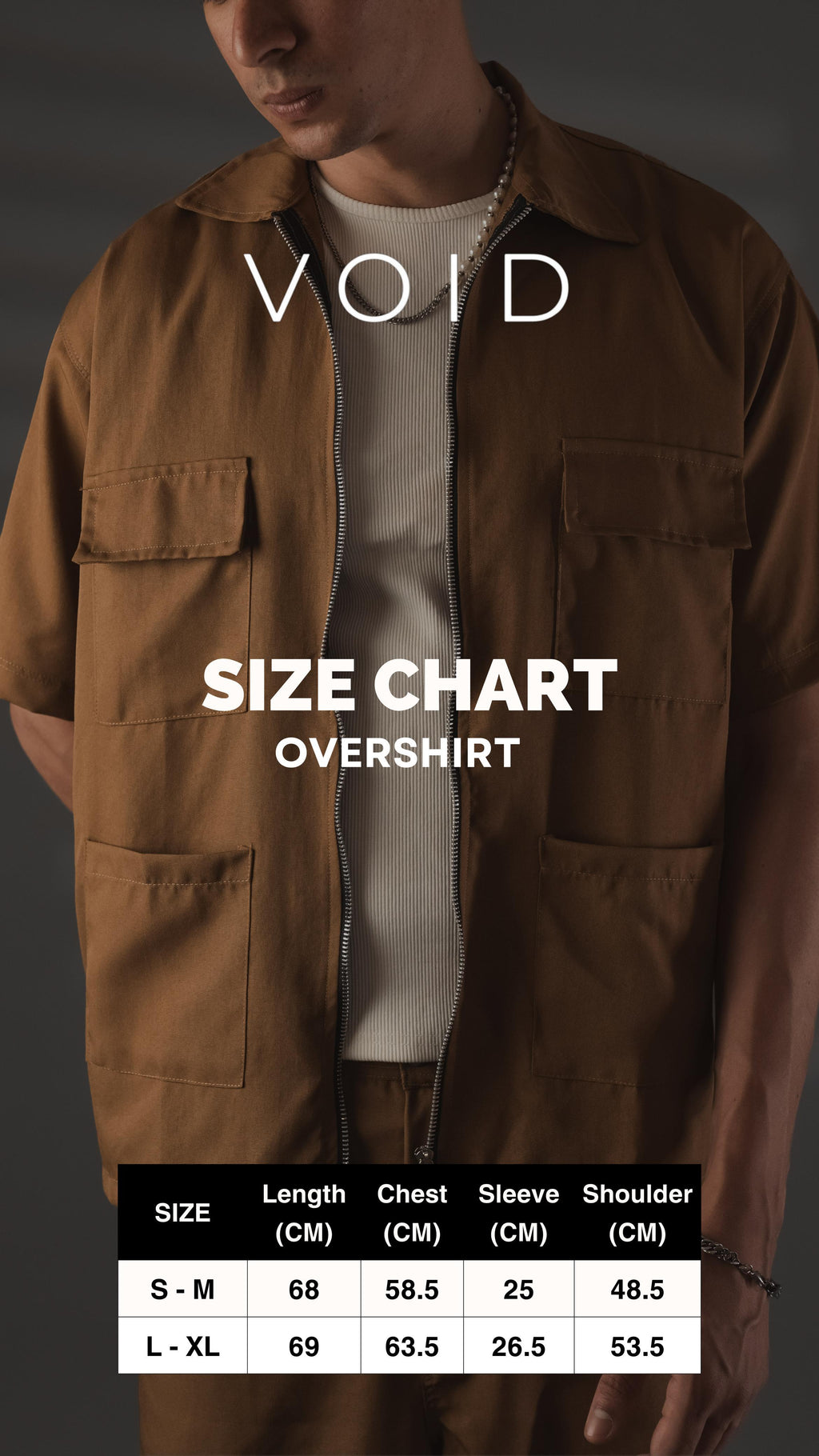 Urban Breeze Overshirt - Brown